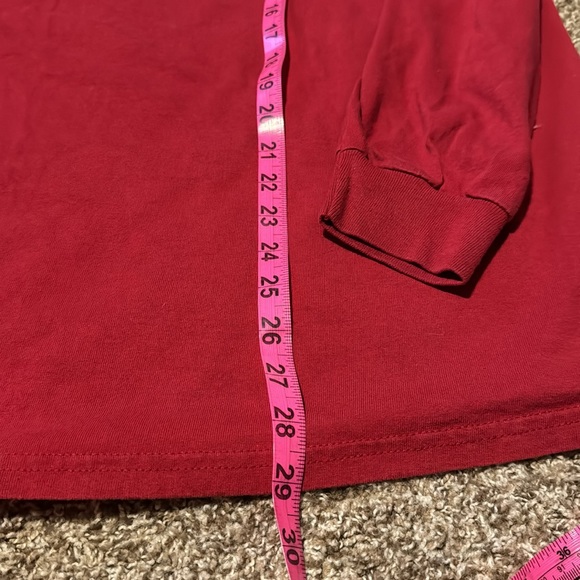 Gildan heavyweight long sleeve T w/zig-zagged elephant (think Bama!) 2XL EUC! - Picture 6 of 8